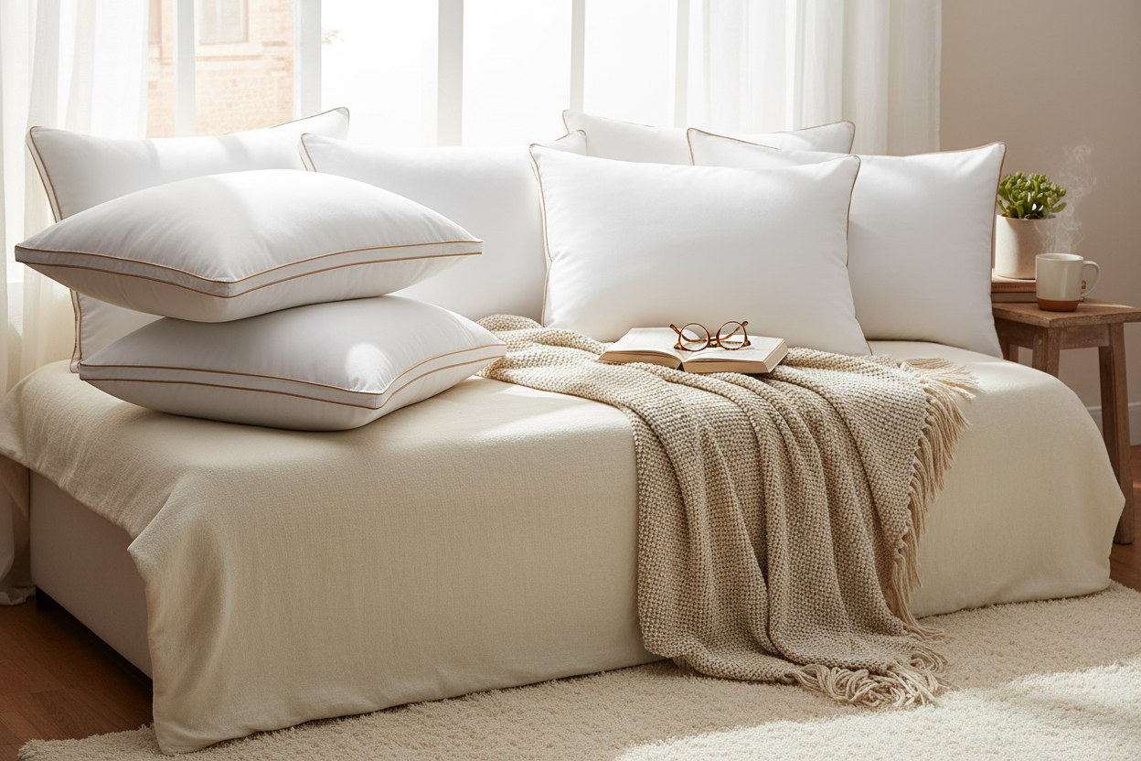 The Science of Goose Down Pillows for Neck & Spine Support