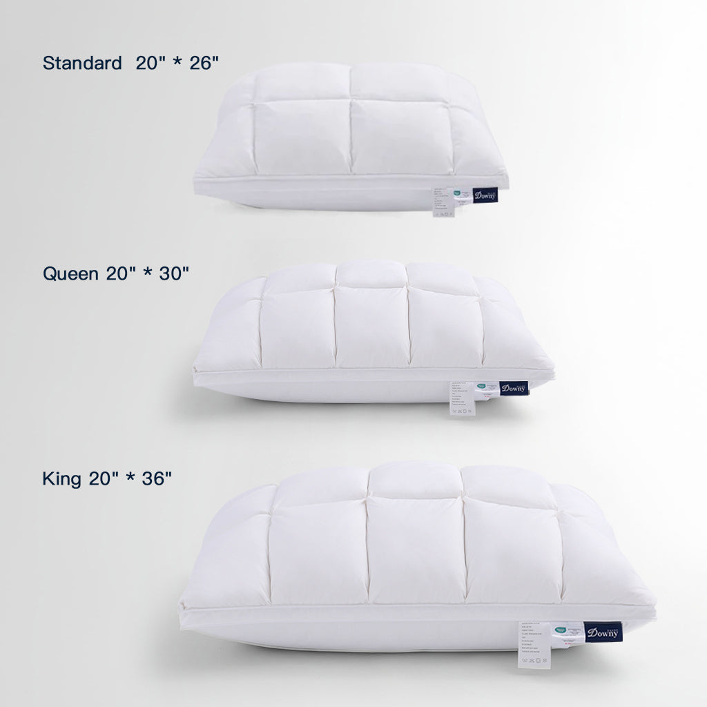 BlissfulCloud Goose Down Pillow