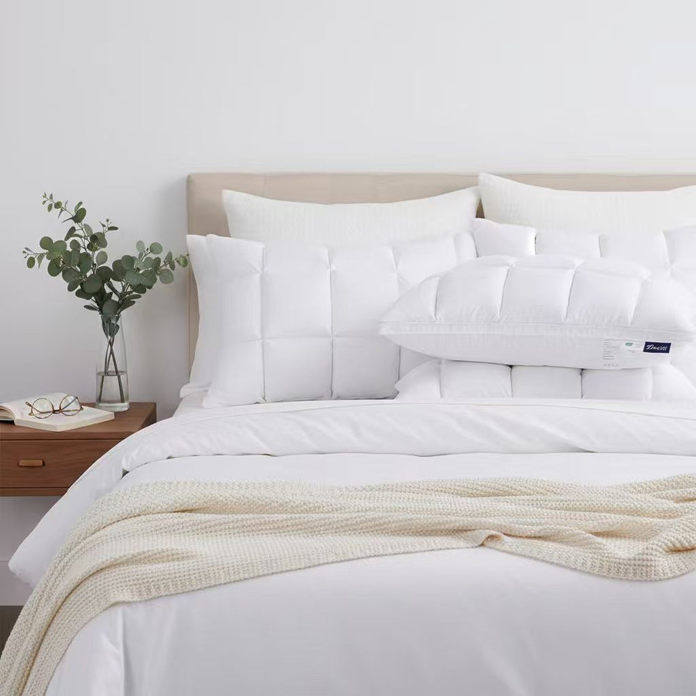 What should I expect from a natural goose down pillow?