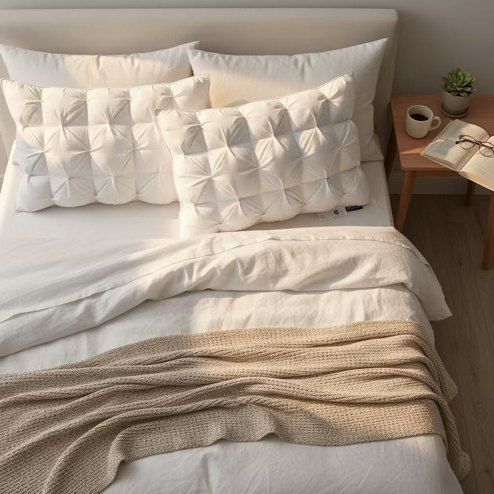 What should I expect from a natural goose down pillow?