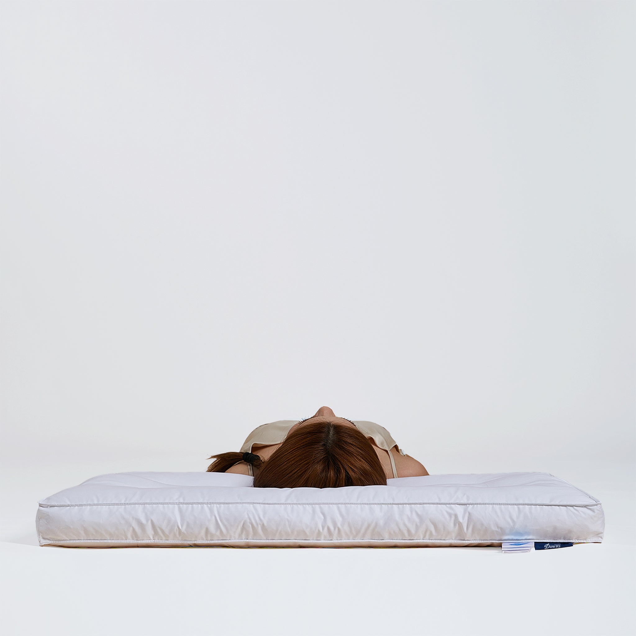 medium firm feather down pillow
