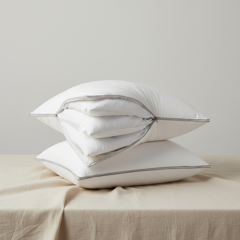 Adjustable Goose Down Pillow
