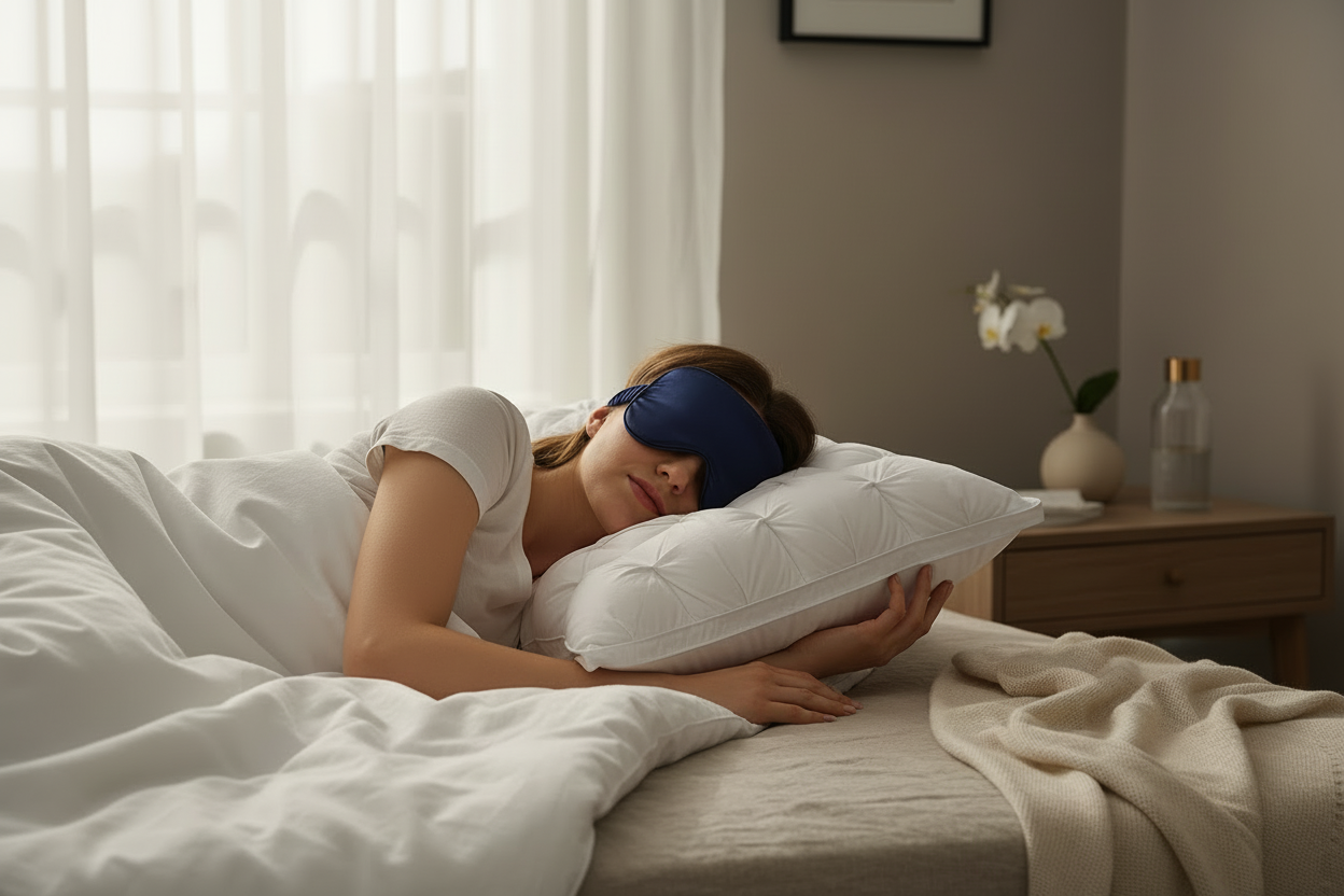 How a Silk Eye Mask Improves Restful Sleep
