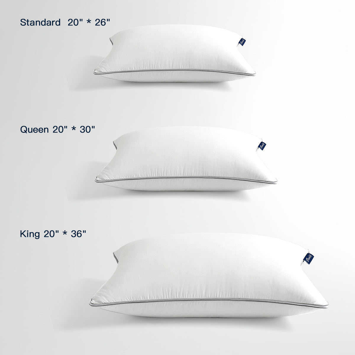 Adjustable Goose Down Pillow