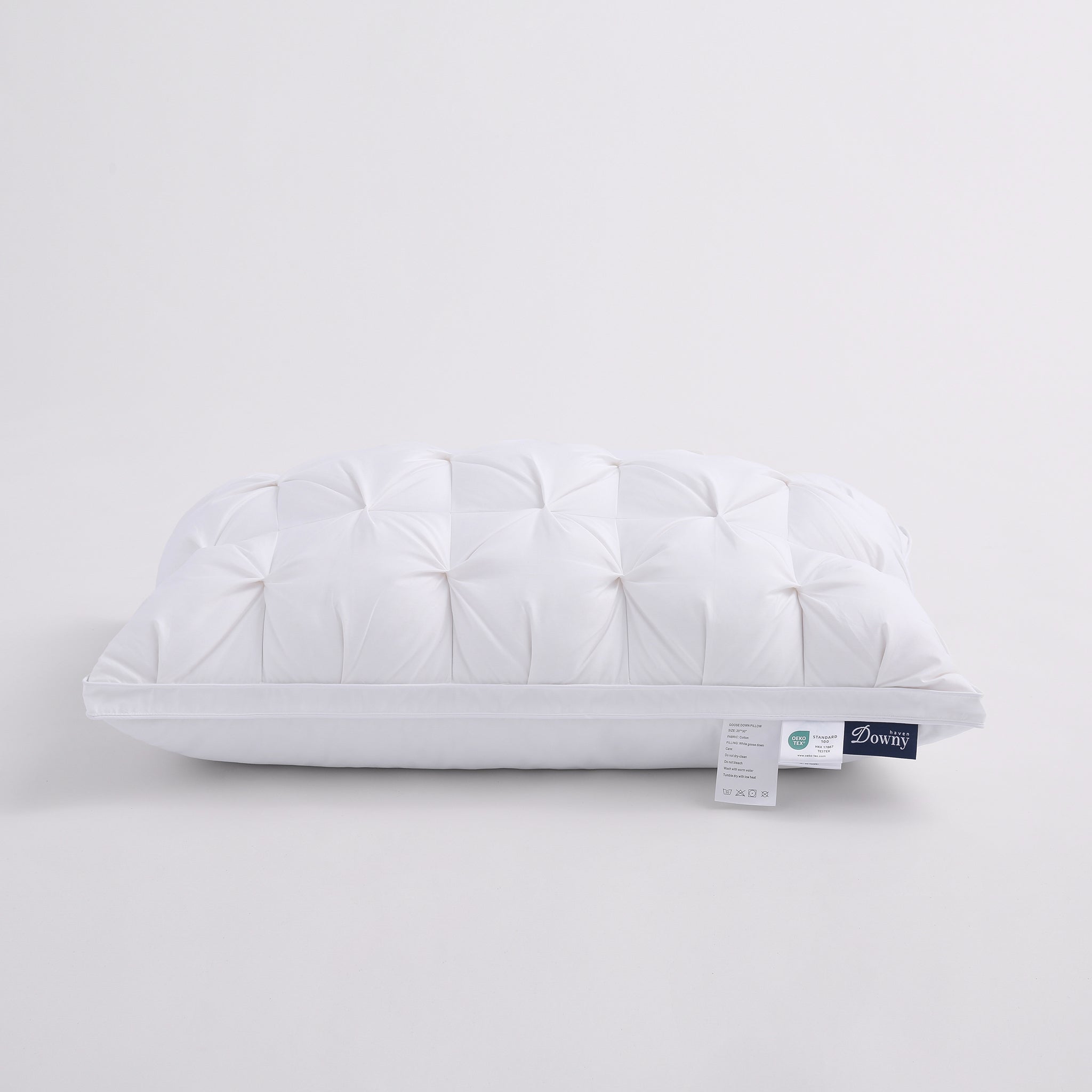 LuxTwist Goose Down Pillow