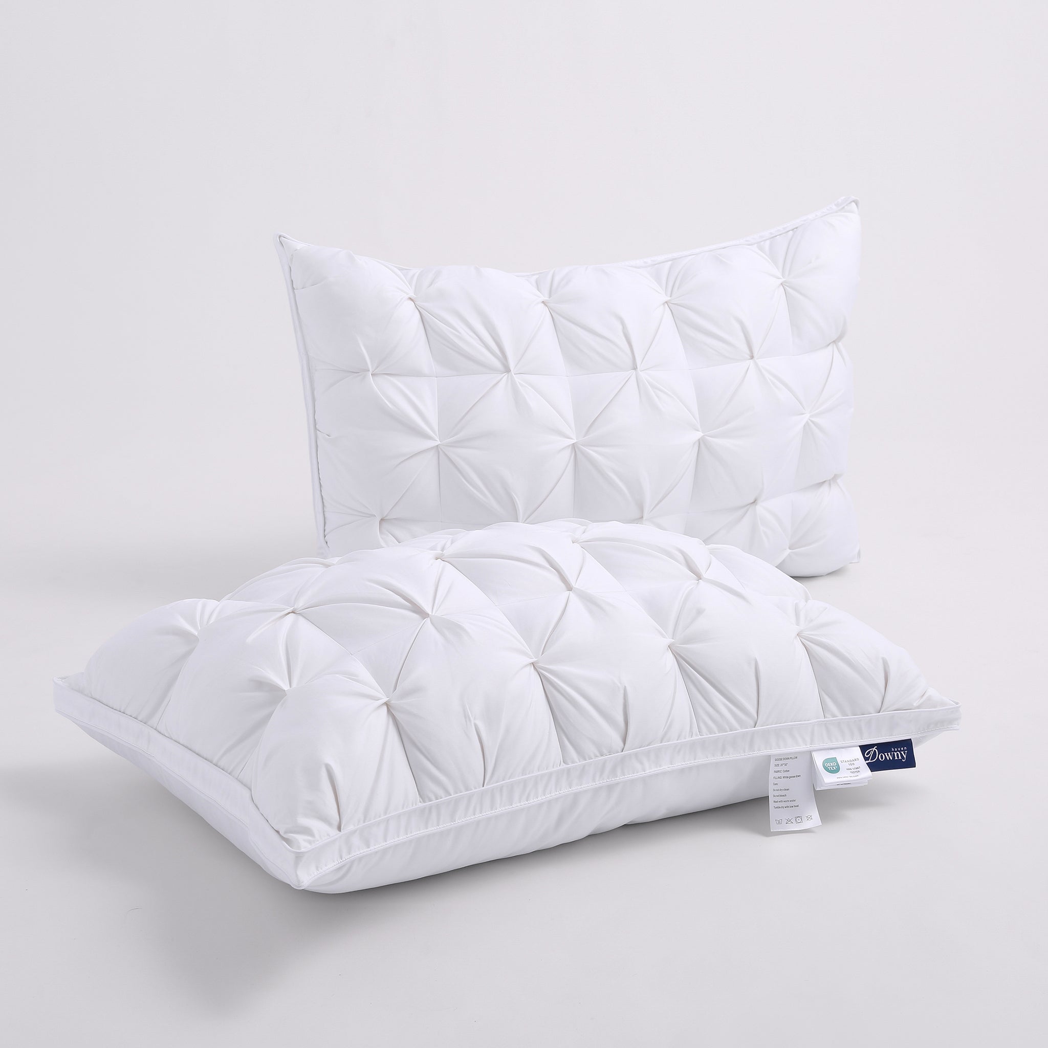 LuxTwist Goose Down Pillow