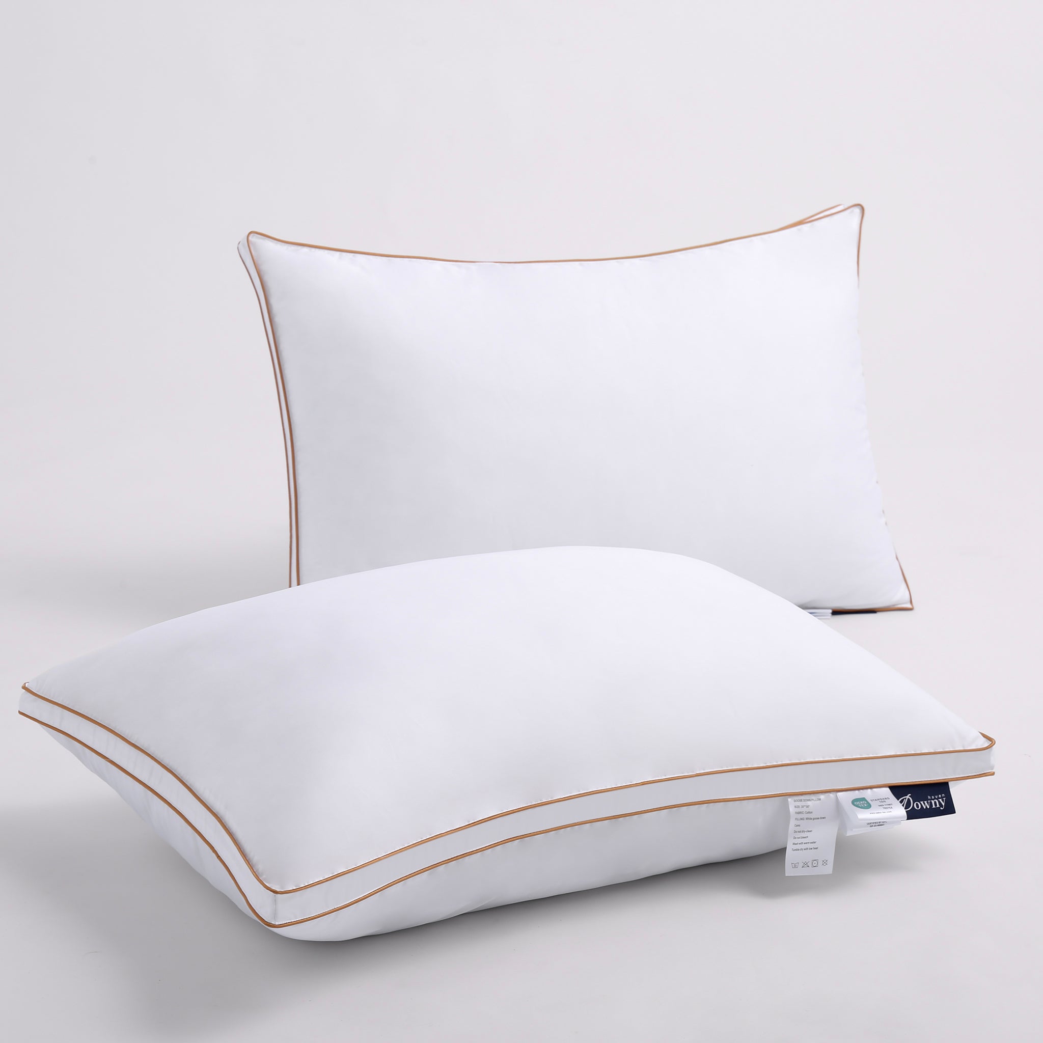 Regal Repose Goose Down Pillow - DownyHaven 